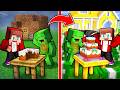 JJ and Mikey: From POOR To RICH Birthday Party in Minecraft...