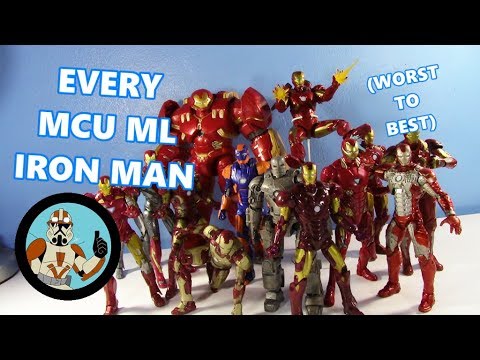 all iron man marvel legends