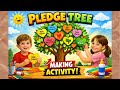 Pledge Tree Making Activity | GNMS Kanpur 