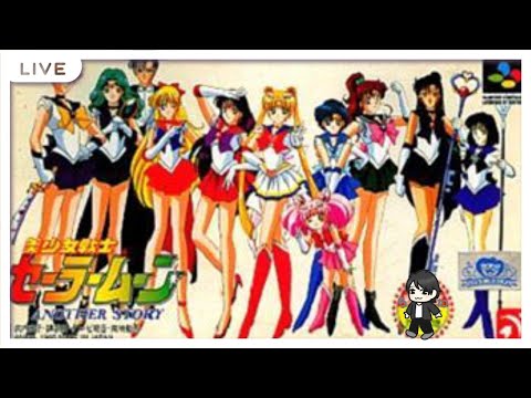 RPG] 美少女戦士セーラームーン アナザーストーリー(SFC)2日目 - YouTube