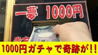 1000円ガチャで夢を叶える！！【セレブガチャ】