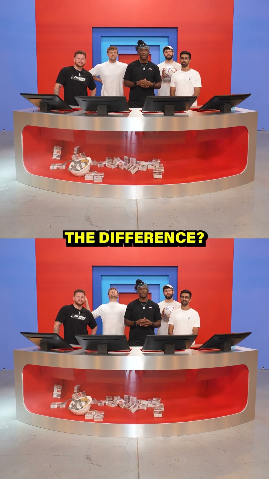 CAN YOU SPOT THE DIFFERENCE?