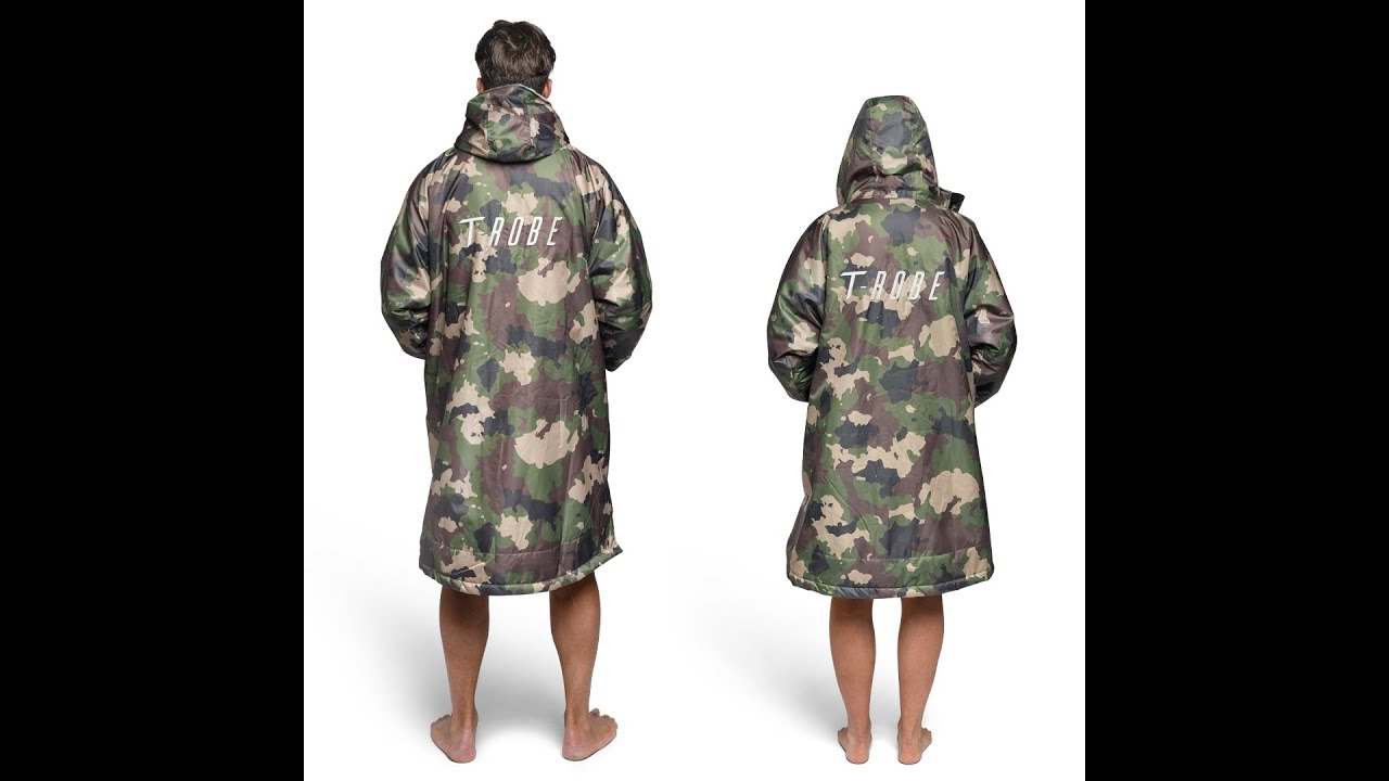 The T-ROBE Weatherproof Changing Robe - YouTube