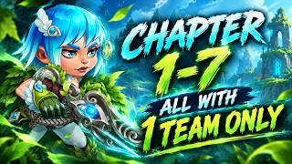 Hero Wars Astrid Event: Complete Chapters 1-7 With 1 Team! | Path of Legends