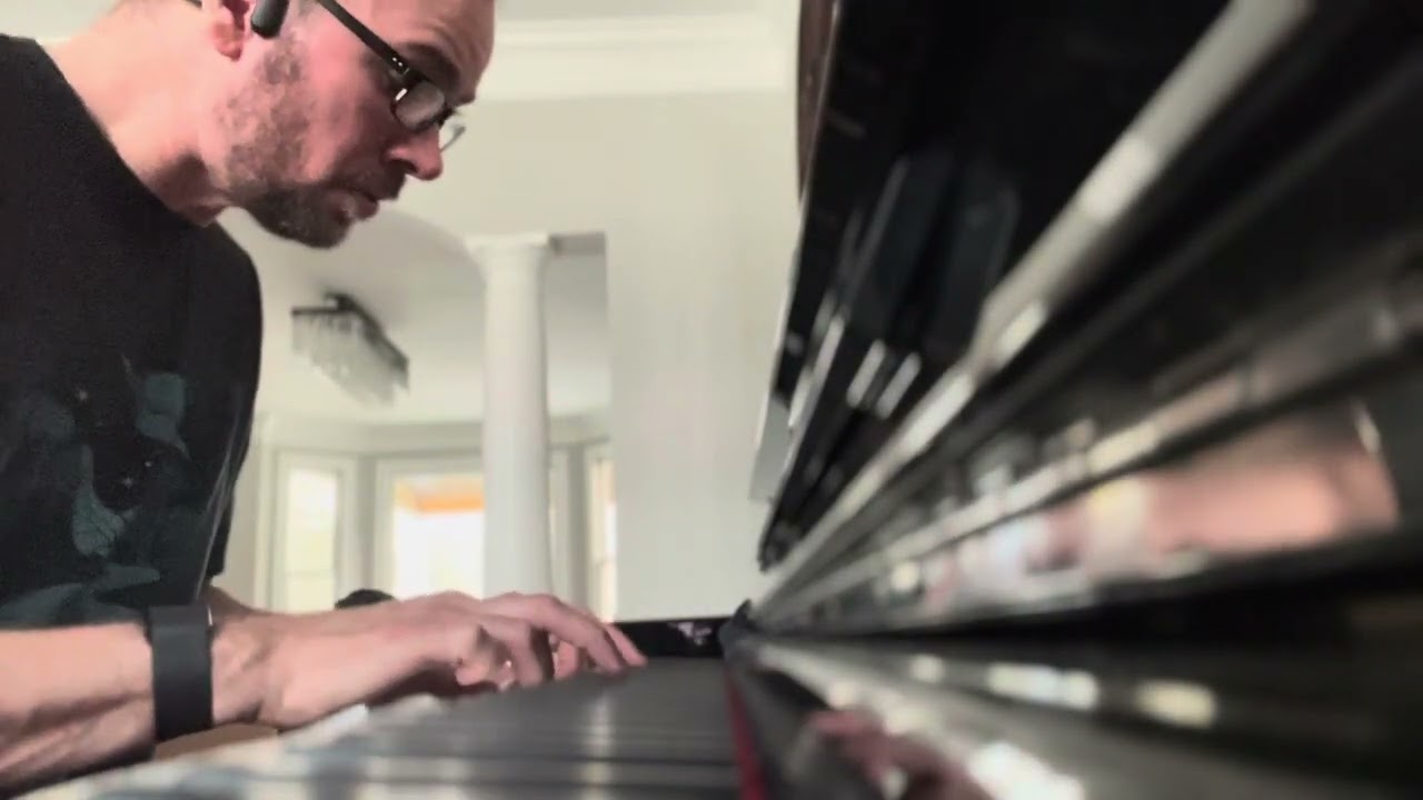 A Moderate Anthem Piano Version - First Try by Mike Barnhill of HYDRA FIGHTERS 