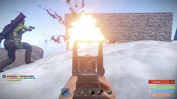 rust terminus raid/airdrop fun