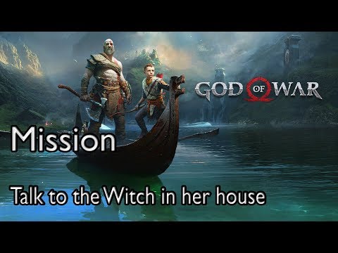 God Of War 4 Mission A New Destination: Talk to the Witch in her house