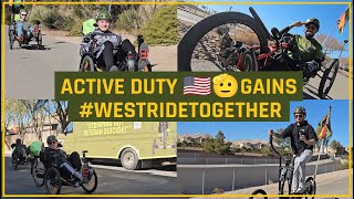 🚴‍♂️ Creech AFB Airmen Ride with the Veteran Trike Brigade #StigmaFree with #FNG