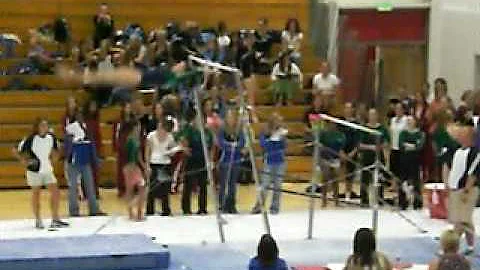 2009 High School Gymnastics Season Bars - Lauren H...