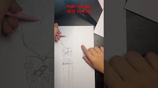 Pomni remake TADC 2025 VS 2026 #anime #remake #talented #tadc #drawing