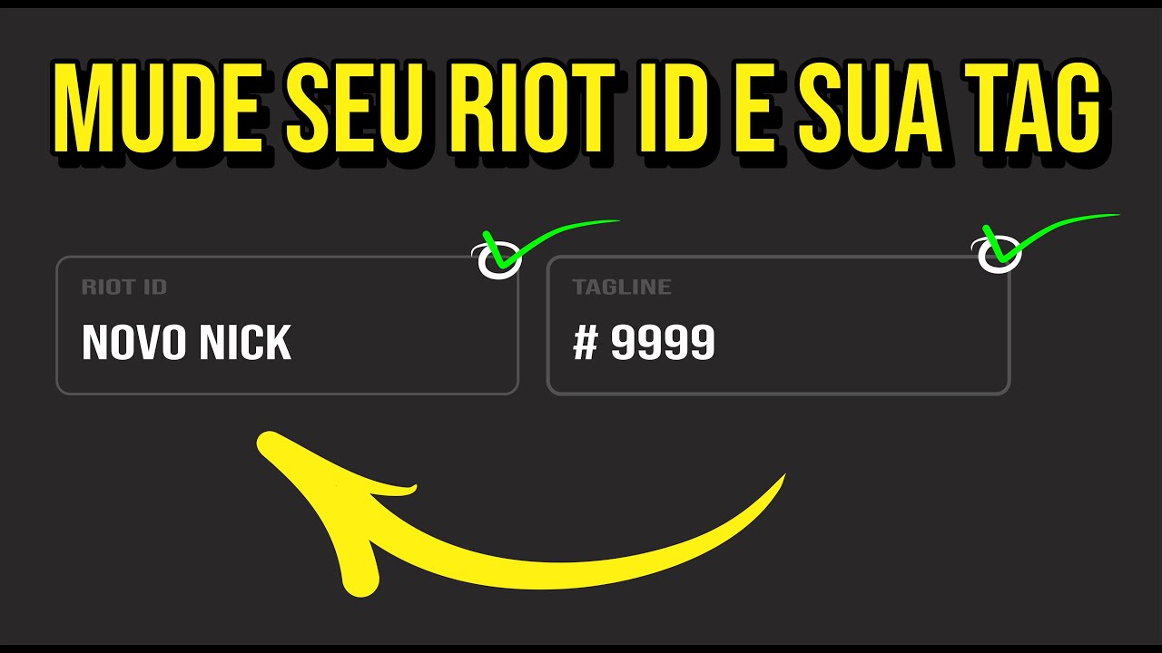 Trocar Nick Valorant  Aprenda Como Trocar o seu Riot Id