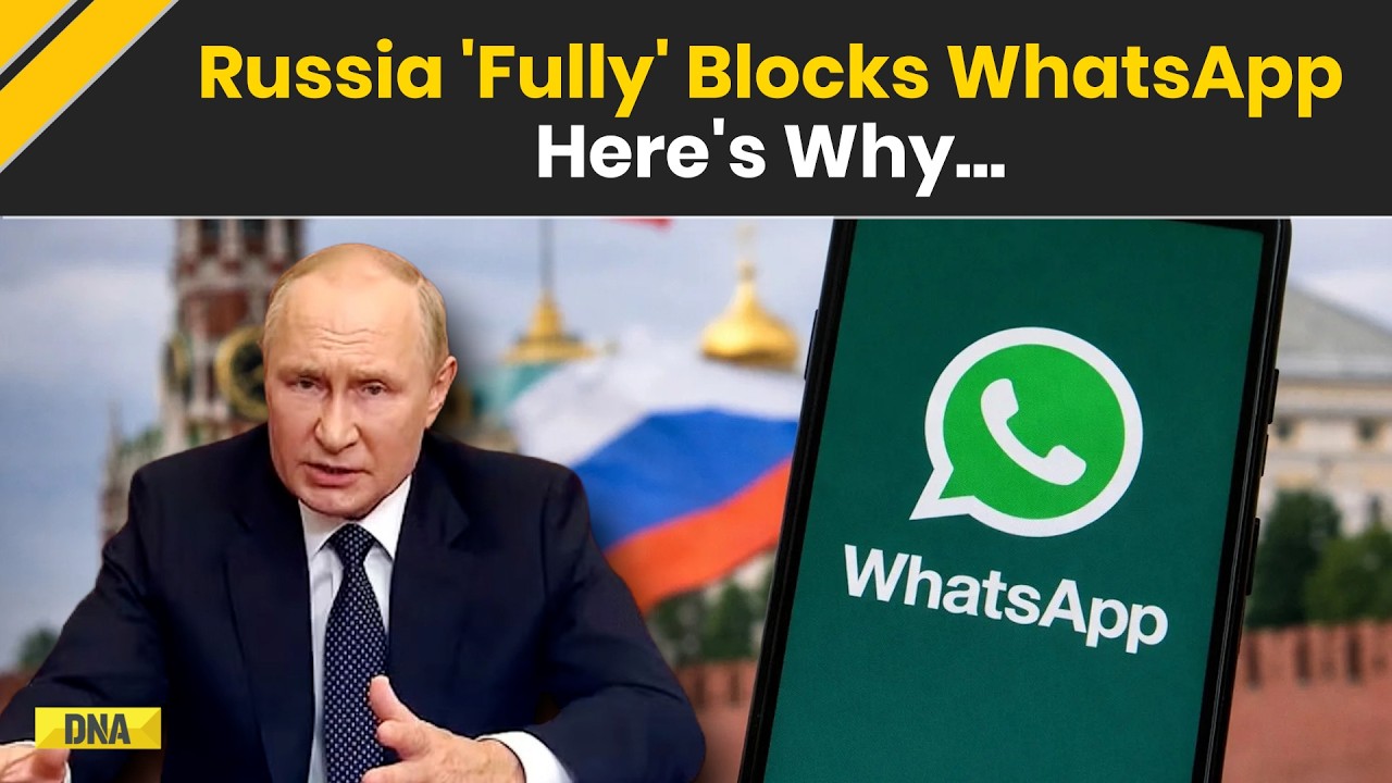 Russia News: Russia Blocks WhatsApp Over Meta Non-Compliance, Pushes State-Backed MAX Messenger