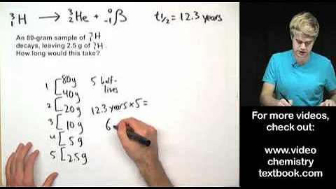 Nuclear Half Life: Calculations