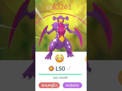 When Shundo Mega Garchomp have ultimate CP..... 😳 Pokemon go