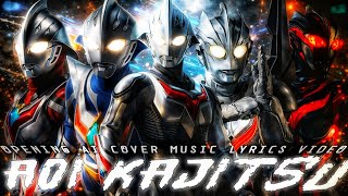 Download lagu Aoi Kajitsu - Ultraman Nexus Second Opening | Lyric Video Edit | AI Music