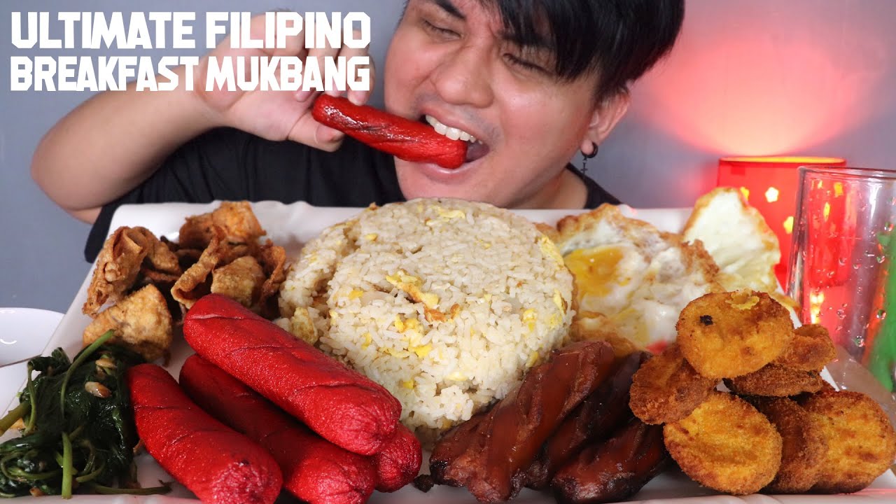 FILIPINO BREAKFAST MUKBANG | PINOY ALMUSAL | PINOY  MUKBANG