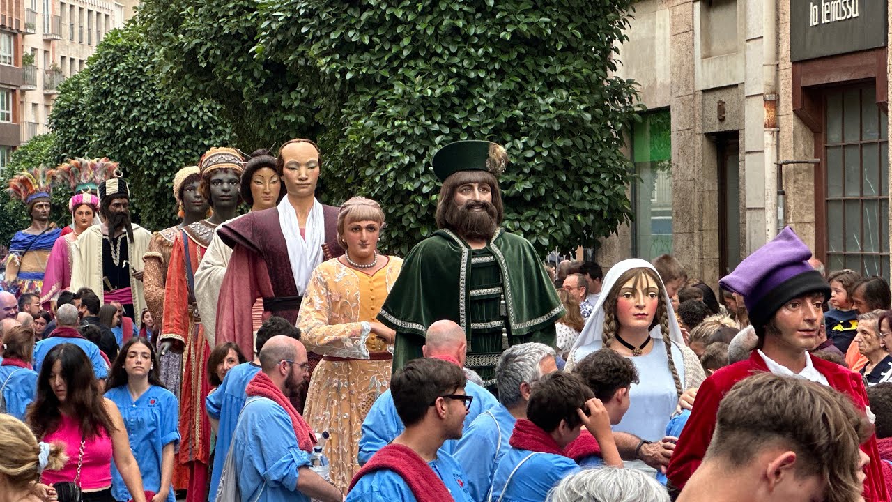 La Mulassa els Gegants i l’Àliga de Reus a la Professó de Corpus 2023