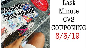 CVS $10 Challenge 8/3/19 | ITS NOT LATE!!! 🙌🏽🙌🏽🙌🏽 I got lucky!