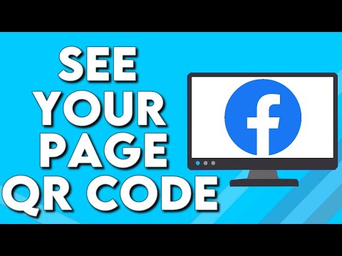 How To Find And See Your Facebook Page QR Code