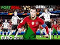 Euro 2016  PART3 Portugal vs Germany gameplay PS4 🎮⚽🏆😍🥶