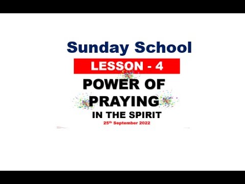 The Power of Praying in the Holy Ghost - YouTube