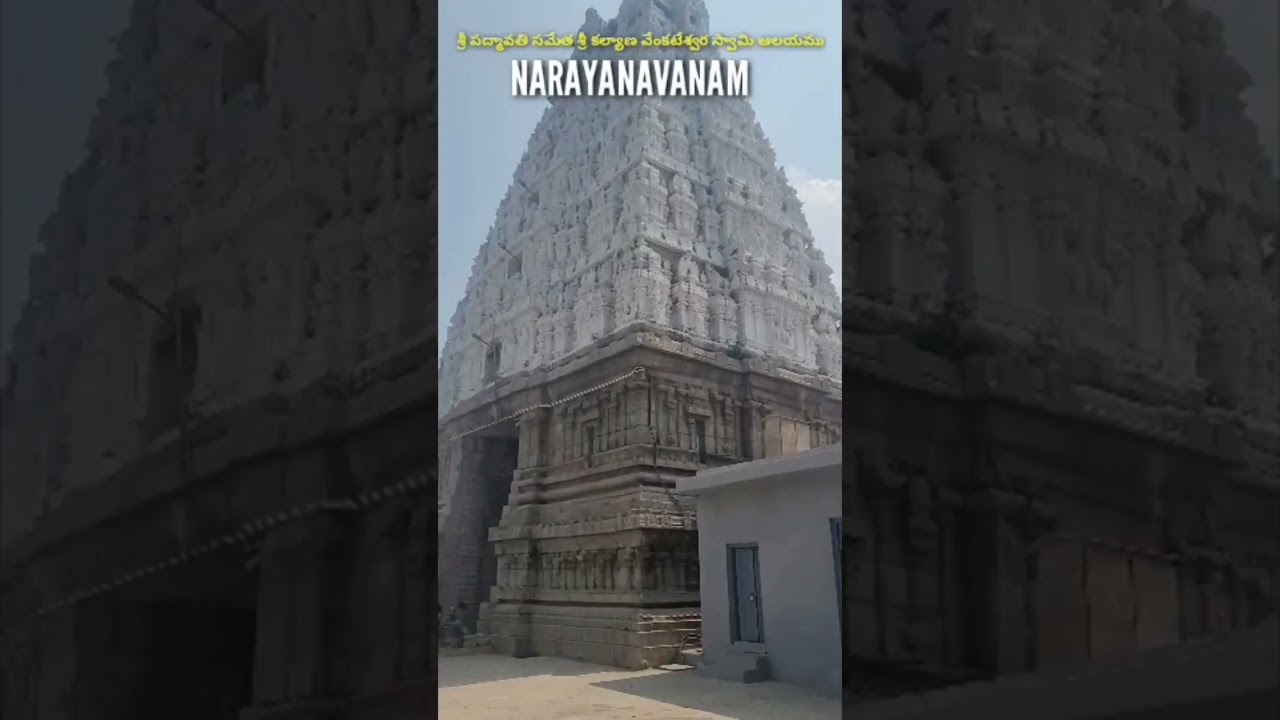 Sri Kalyana Venkateswara swamy temple/NARAYANAVANAM/Near Tirupati 