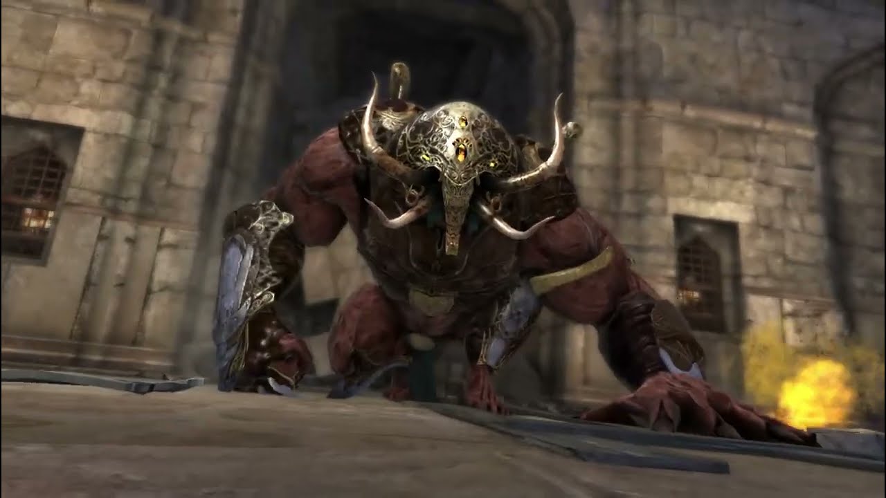 A BIG DONKEY WANNA FIGHT  [PRINCE OF PERSIA FORGOTTERN SANDS BOSS FIGHT PART 4]