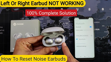 Noise Beads Earbuds - Left Earbud Not Working & Reset Problem | Complete Solution Shown🔥