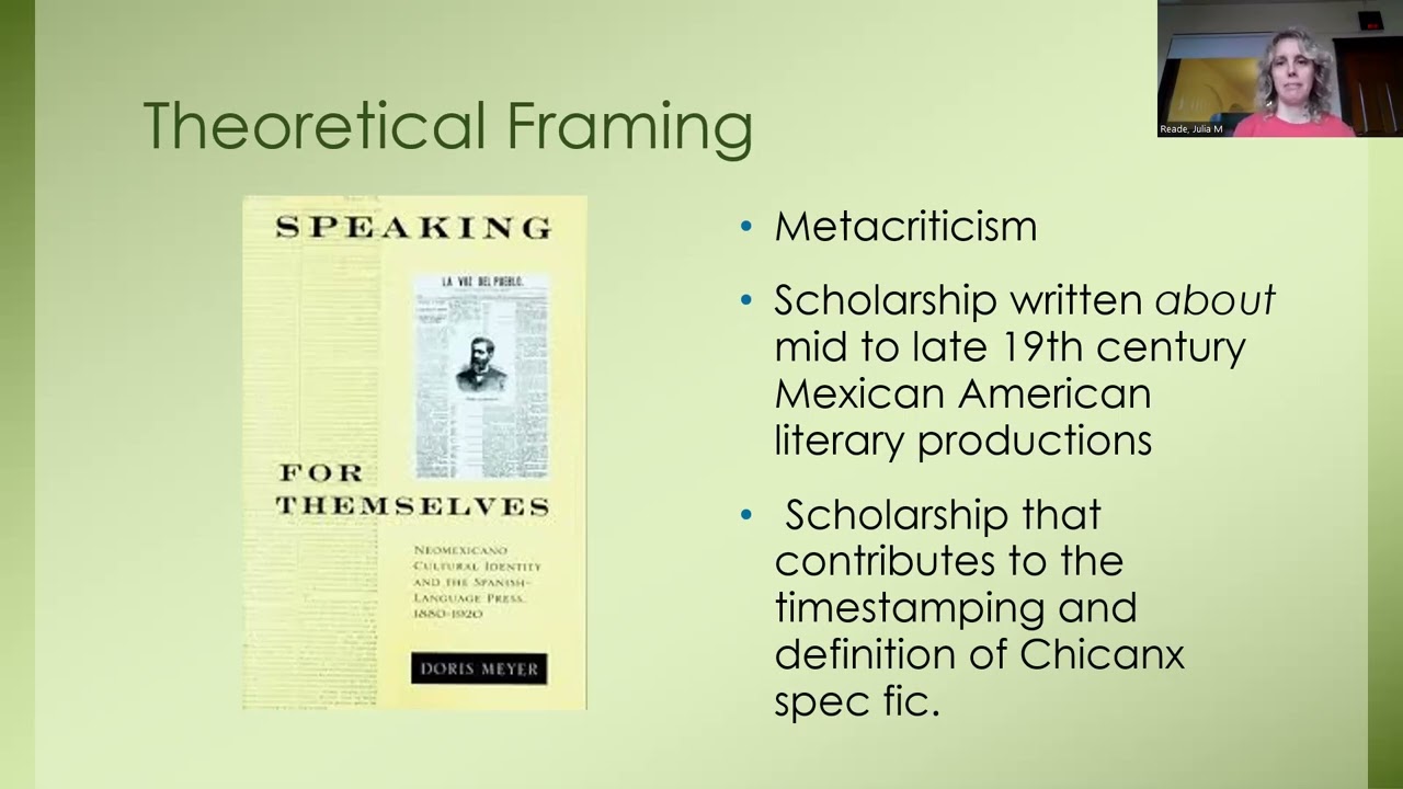 Speculating Futures in Mid to Late 19th Century Mexican American Literature