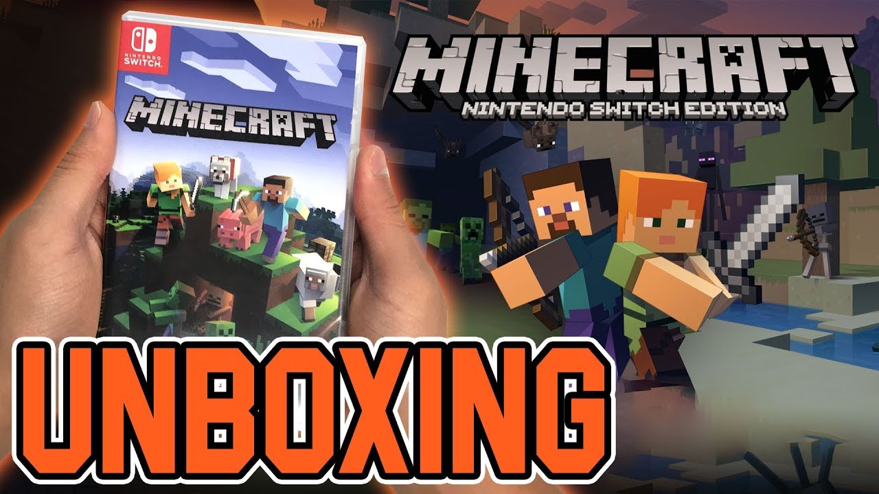 Gangster skræmt overtro Minecraft (Nintendo Switch) Unboxing!! - YouTube