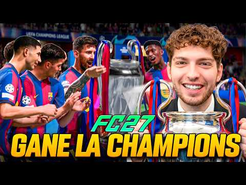 HOW I WON THE CHAMPIONS LEAGUE WITH BARCELONA (EA FC 27) - I AM THE BEST MANAGER IN THE WORLD...