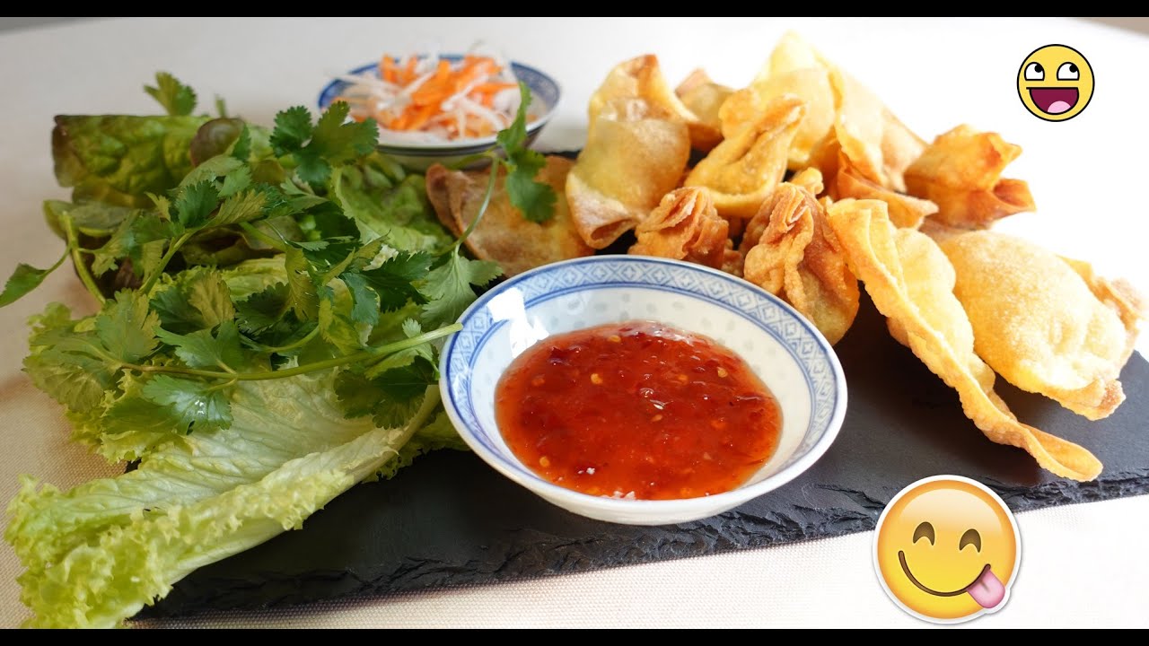 Gebackene Wantans (à la Tante Hai & Onkel Tam) ❤️