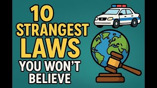 10 Strangest Laws Around the World You Won’t Believe ⚖️🌍