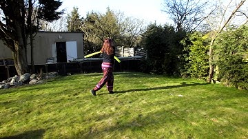 Poi spinning tutorial: 3 beat Weave Non Turn (Basics)