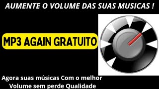 Increase the volume of your music (MP3 Gain - Free Program)