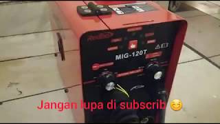 REDBO MIG 120 T Mesin Las CO Flux Core Tanpa Gas CO2 MAG Gasless 120T
