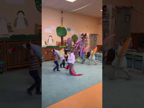 😇 Hinter den Kulissen von Der Engeltanz #shorts #kinderlieder #simonesommerland
