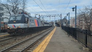 NJT: Montclair-Boonton Line Trains at Bloomfield (3/12/2025)
