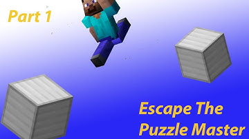 Minecraft: Escape the puzzlemaster part 1