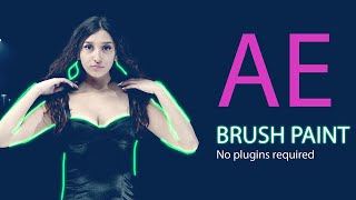 Neon Glow Brush In Aftereffect 1 Minute.