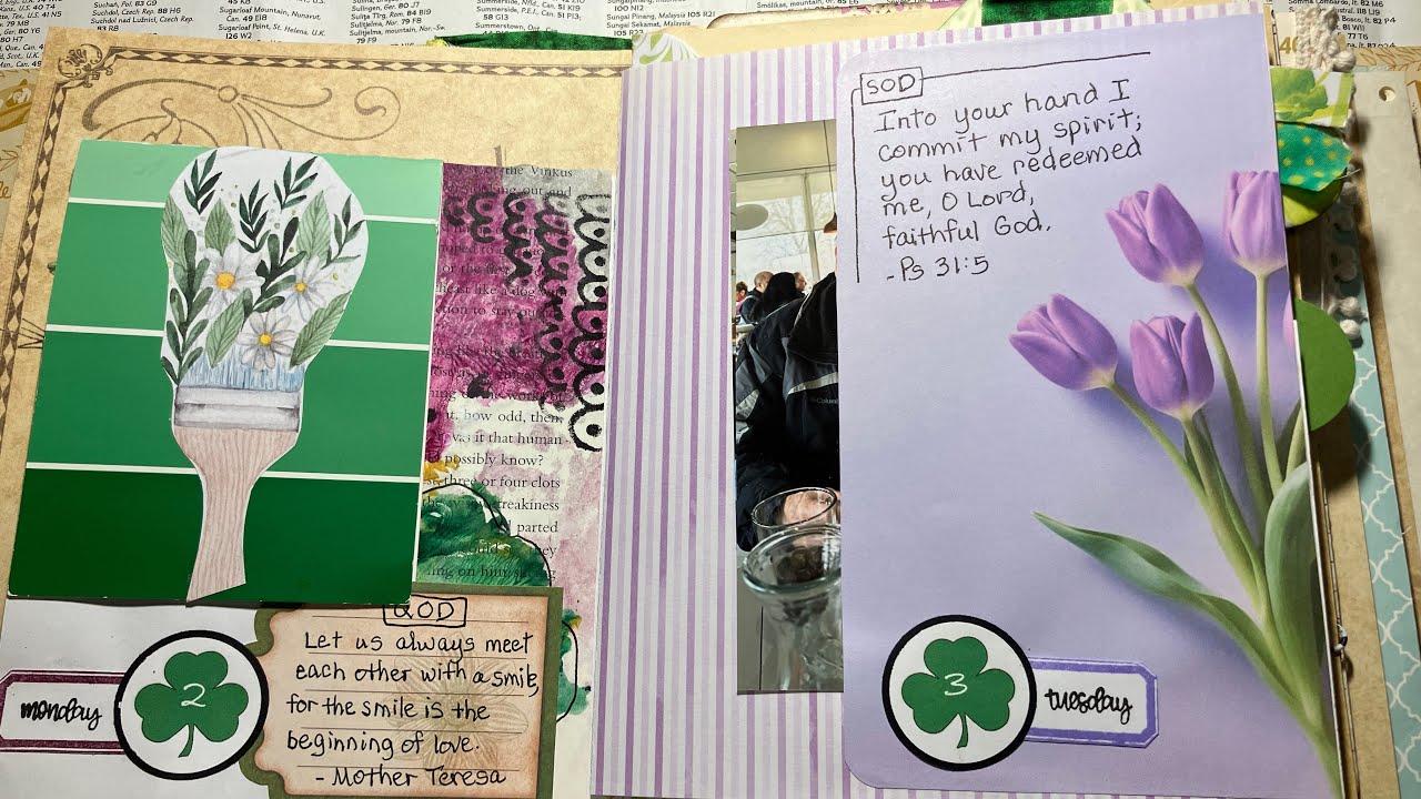 Spring Junk Journal - March Week 1