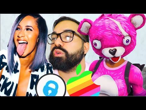 Cardi B abre Only Fans y Fortnite vs Apple a todo gas - YouTube