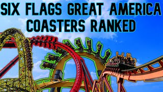 Ranking EVERY Roller Coaster at Six Flags Great America