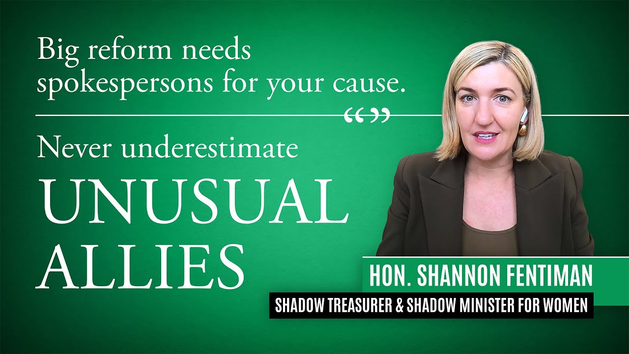Purpose, Progress and Policy with Former Queensland Attorney-General Hon. Shannon Fentiman
