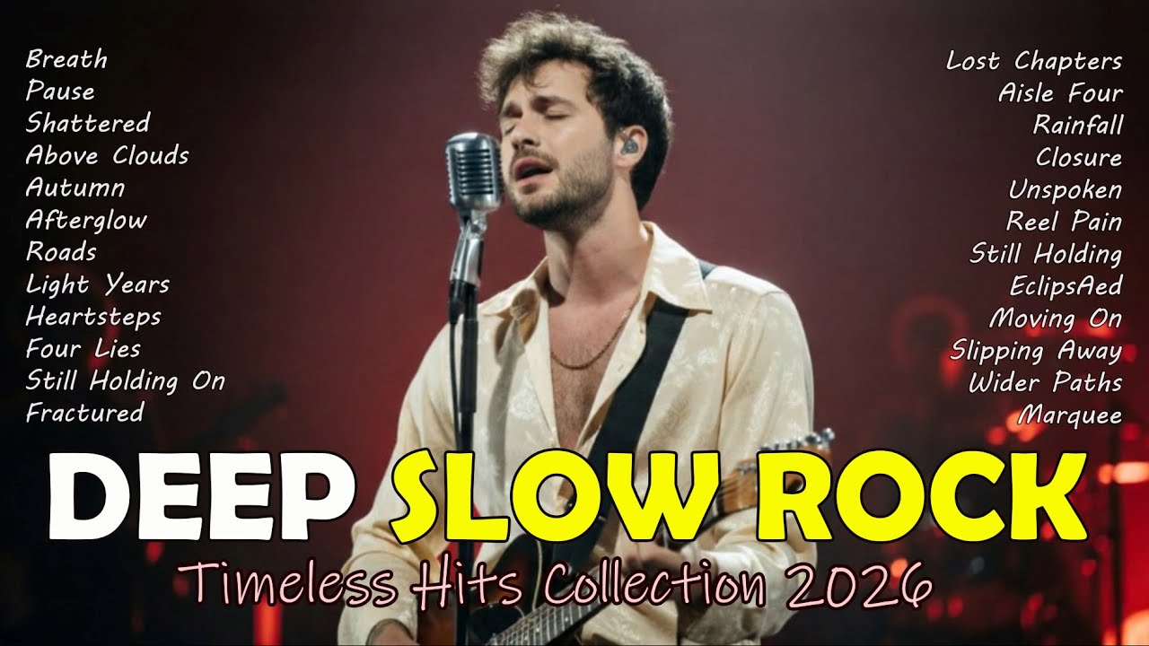 🔥 Deep Slow Rock... Timeless Hits Collection 2026 | Ultimate Soft Rock Relaxation