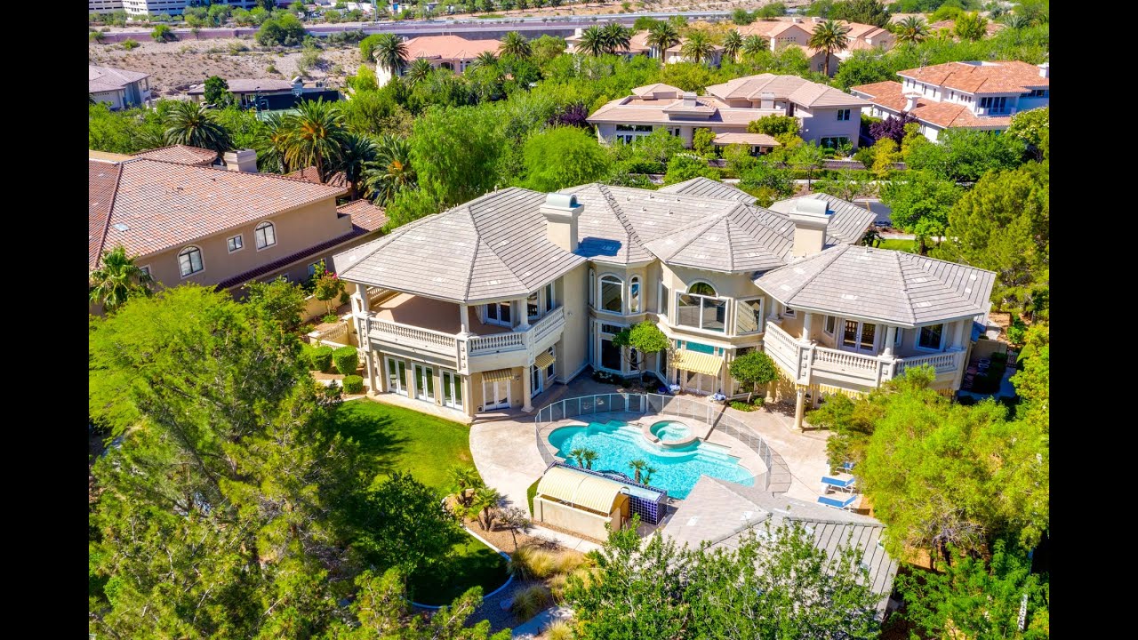 Tournament Hills Luxury Home 9000 Players Club Las Vegas NV YouTube