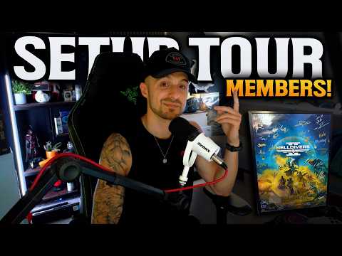 Helldivers 2 YouTuber Setup & Office Tour