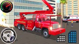 Firefighter Truck 911 Rescue Emergency Driving 2 android gameplay screenshot 2