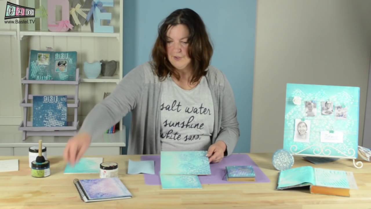 DIY Mixed Media mit Viva Decor Relief Papierpaste und Paper Soft Color