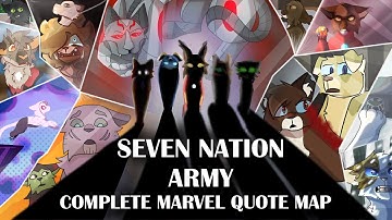 [➷【SEVEN NATION ARMY║COMPLETE MARVEL QUOTE MAP】➹]